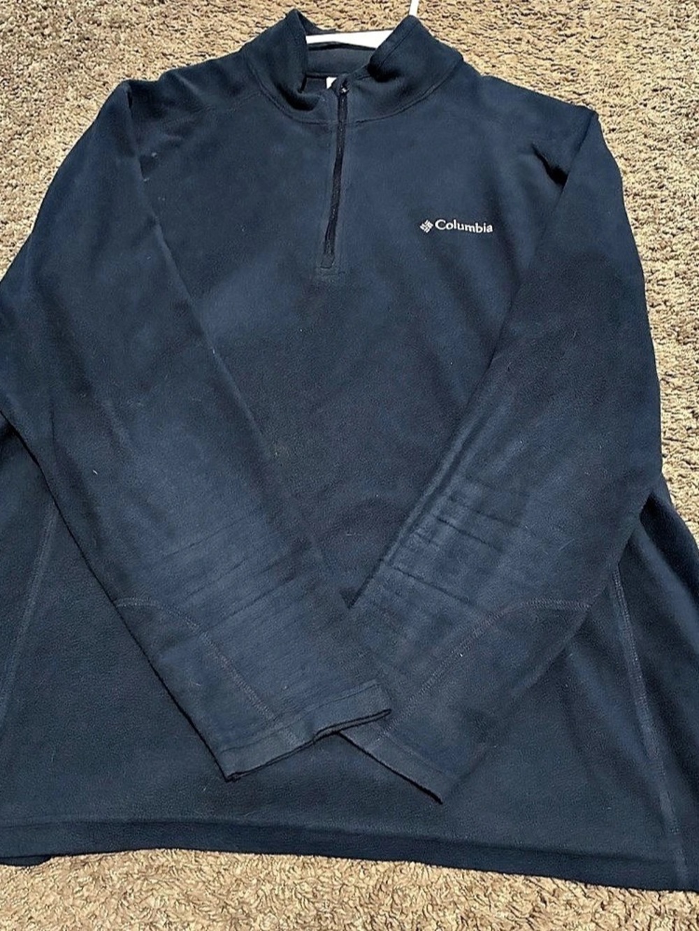 Columbia Men's Half-Zip Fleece Pullover Blue